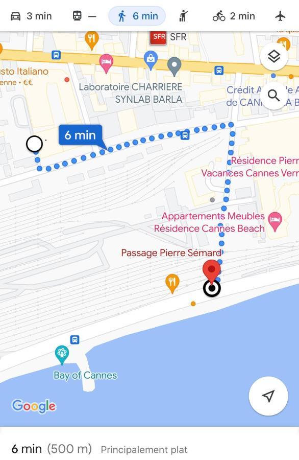 Appartement A 2 Pas De La Mer Канни Екстер'єр фото